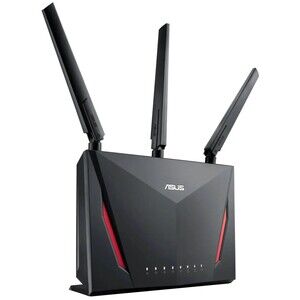 ASUS AC2900 Dual Band Gigabit WiFi Gaming Router Black (RT-AC86U) - Used Mint